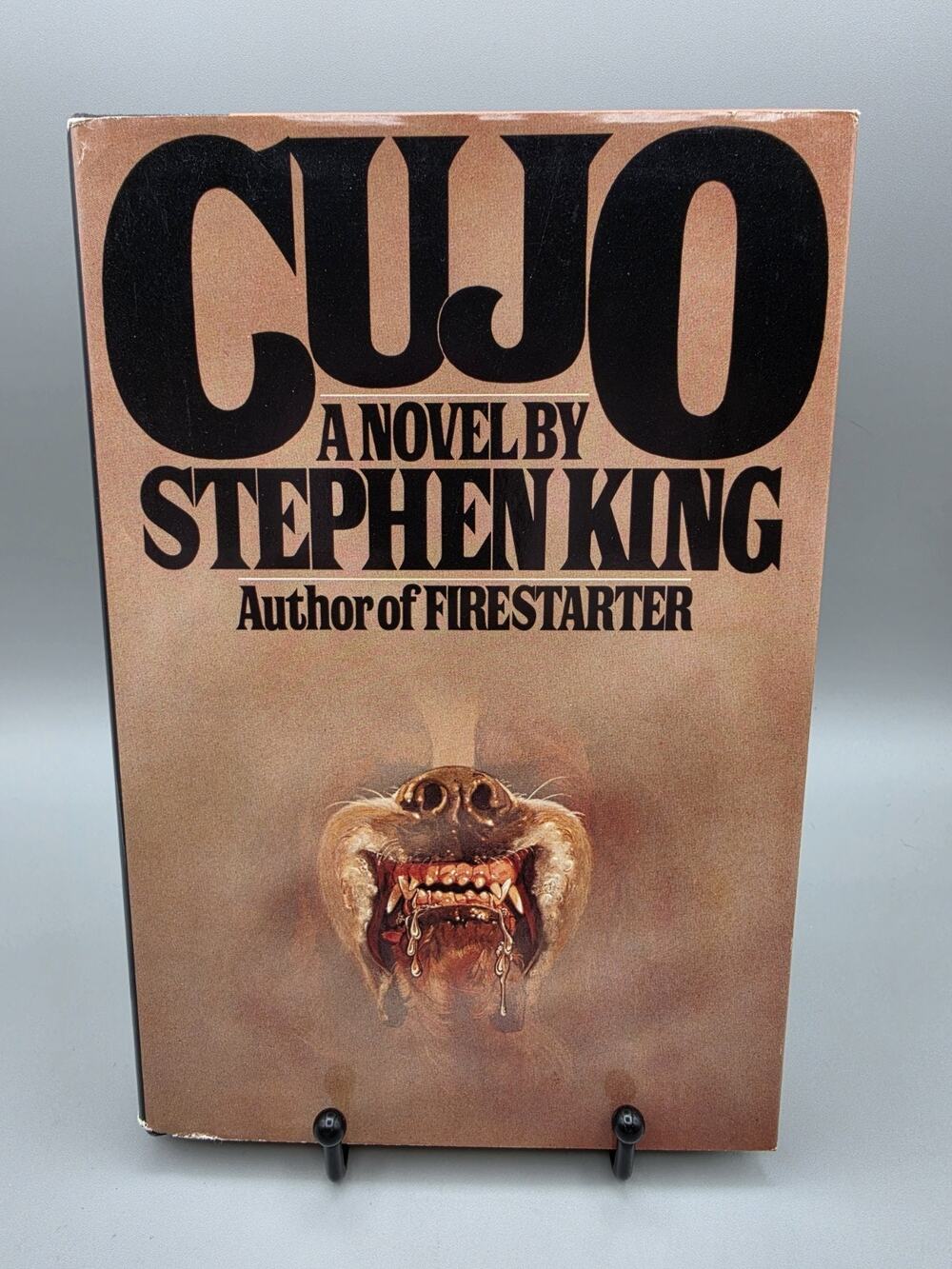 Cujo by Stephen King Hardcover w/ Dust Jacket Viking Press 1981